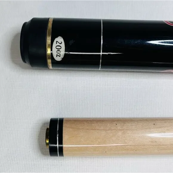 Athena Two Piece 58.5 in. Billiards Pool Cue Stick 20 Oz W/ Case Floral - Picture 6 of 8